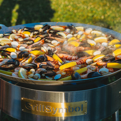GrillSymbol Paella Cooking Set PRO-720 Inox
