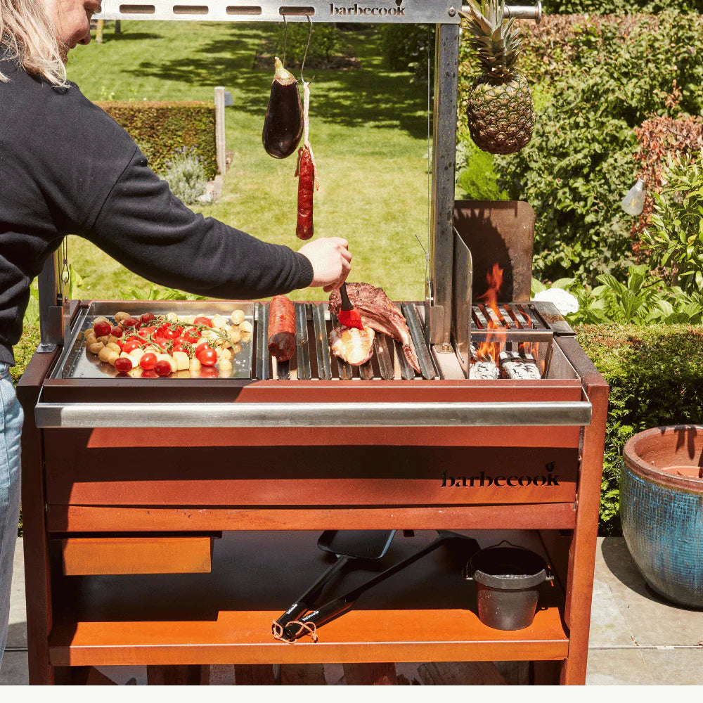 Barbecook Pedro Asado In Corten And Stainless Steel