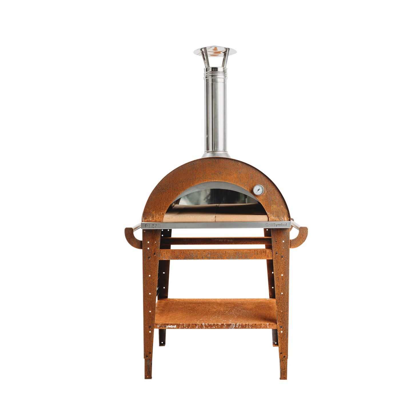 GrillSymbol Wood Fired Pizza Oven with Stand Pizzo Set