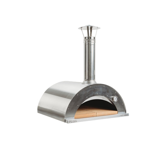 GrillSymbol Stainless Steel Wood Fired Pizza Oven Pizzo-Inox