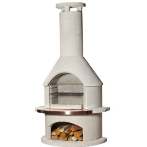 Buschbeck Rondo Masonry Barbecue and Base