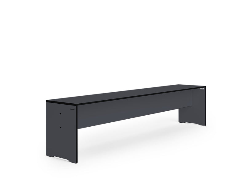RIVA Anthracite Bench by conmoto Outdoor Furniture