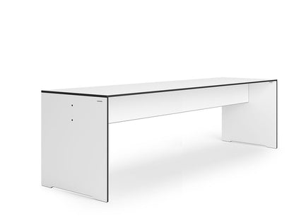 conmoto RIVA White Rectangular Table Outdoor Furniture