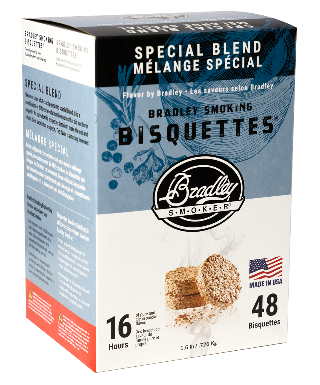 Bradley Special Blend Bisquettes Pack