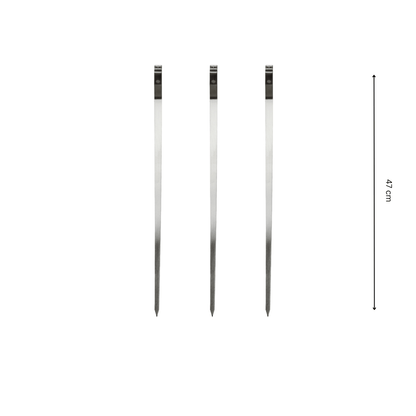 GrillSymbol Skewers 47cm