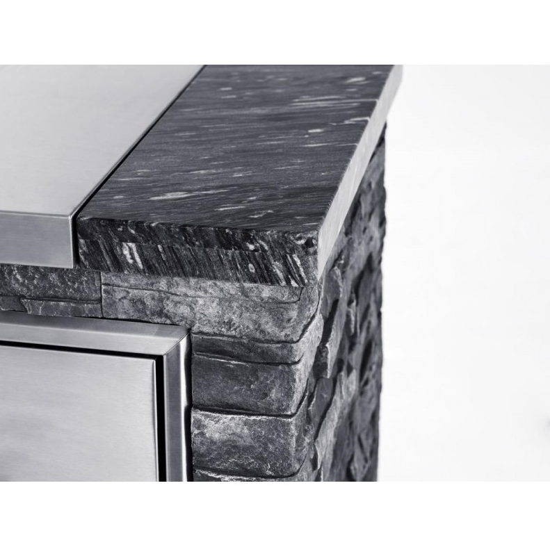 Grandhall Maxim G5 Stone Island Outdoor Kitchen with Built