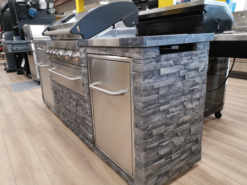 Grand Pro Outdoor kitchen Elite BBQ and Side Burner