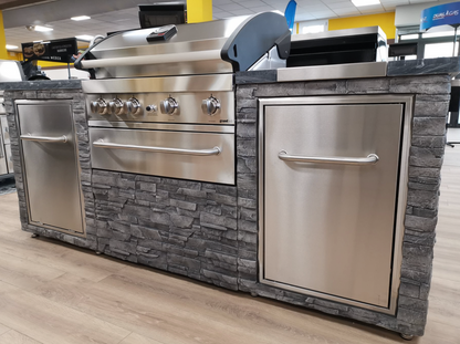Grand Pro Outdoor kitchen Elite BBQ and Side Burner