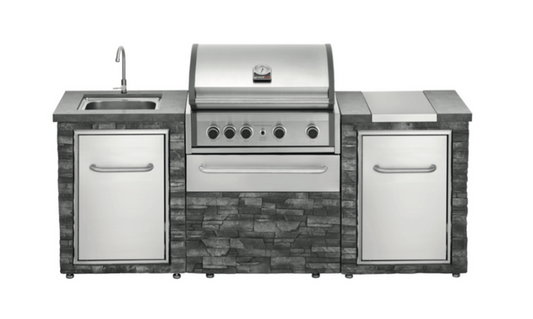 Grand Pro Outdoor kitchen Elite BBQ and Side Burner