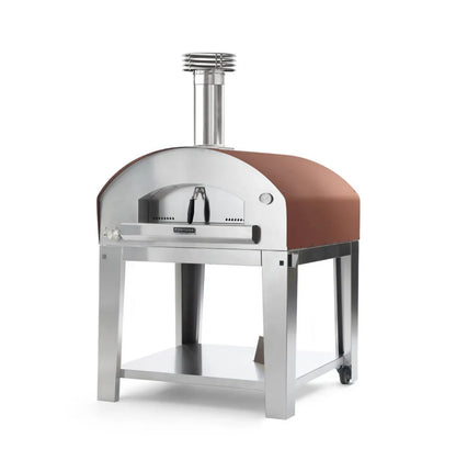 Fontana Marinara Rosso Wood Pizza Oven Including Trolley