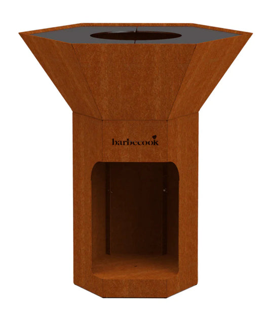 Barbecook Nestor Original Corten Steel Wood Barbecue