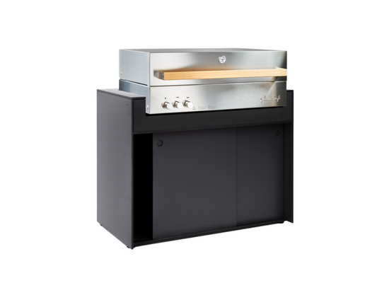 conmoto TICINO Kitchen outdoor modular setup with Block D Grill in HPL