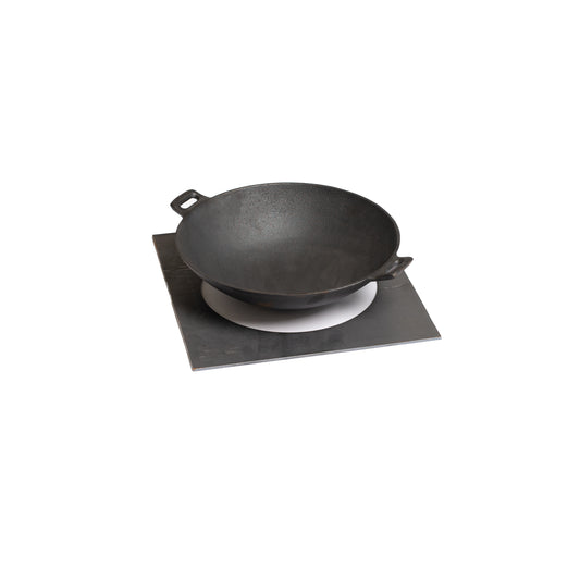 GrillSymbol Wok Pan 30cm And Adapter Set