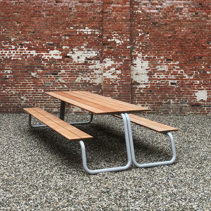 Wünder The Table large 12-seater outdoor dining table with low seating