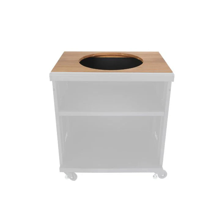 GRLLR Wooden Worktop For Kamado Connect Expansion Unit