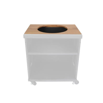 GRLLR Wooden Worktop For Kamado Connect Expansion Unit