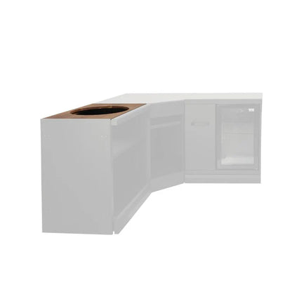 GRLLR Wooden Worktop For Kamado Connect Expansion Unit