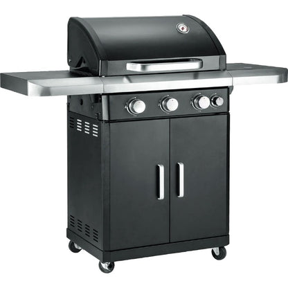 Atom Grills Xenon 3.1 Gas BBQ with Side Burner