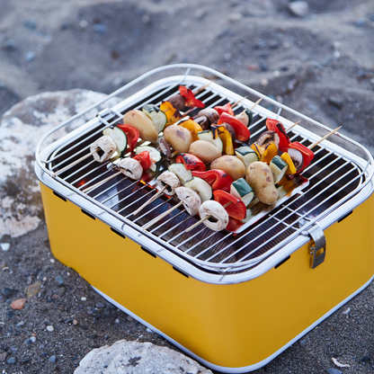 Barbecook Carlo Sunshine Yellow Table BBQ BC‑CHA‑1015