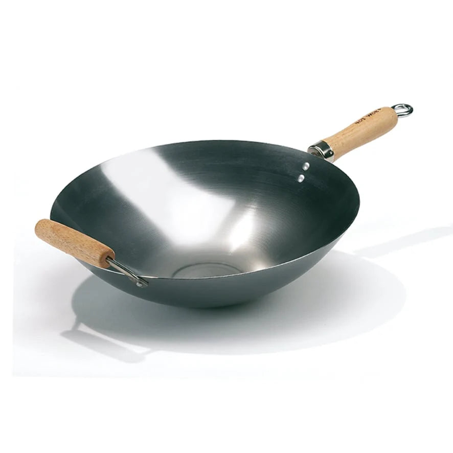 HOT WOK Carbon Steel Pan 30cm Burner
