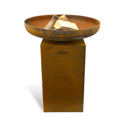 MOODZ Fire Bowl Base Corten Steel