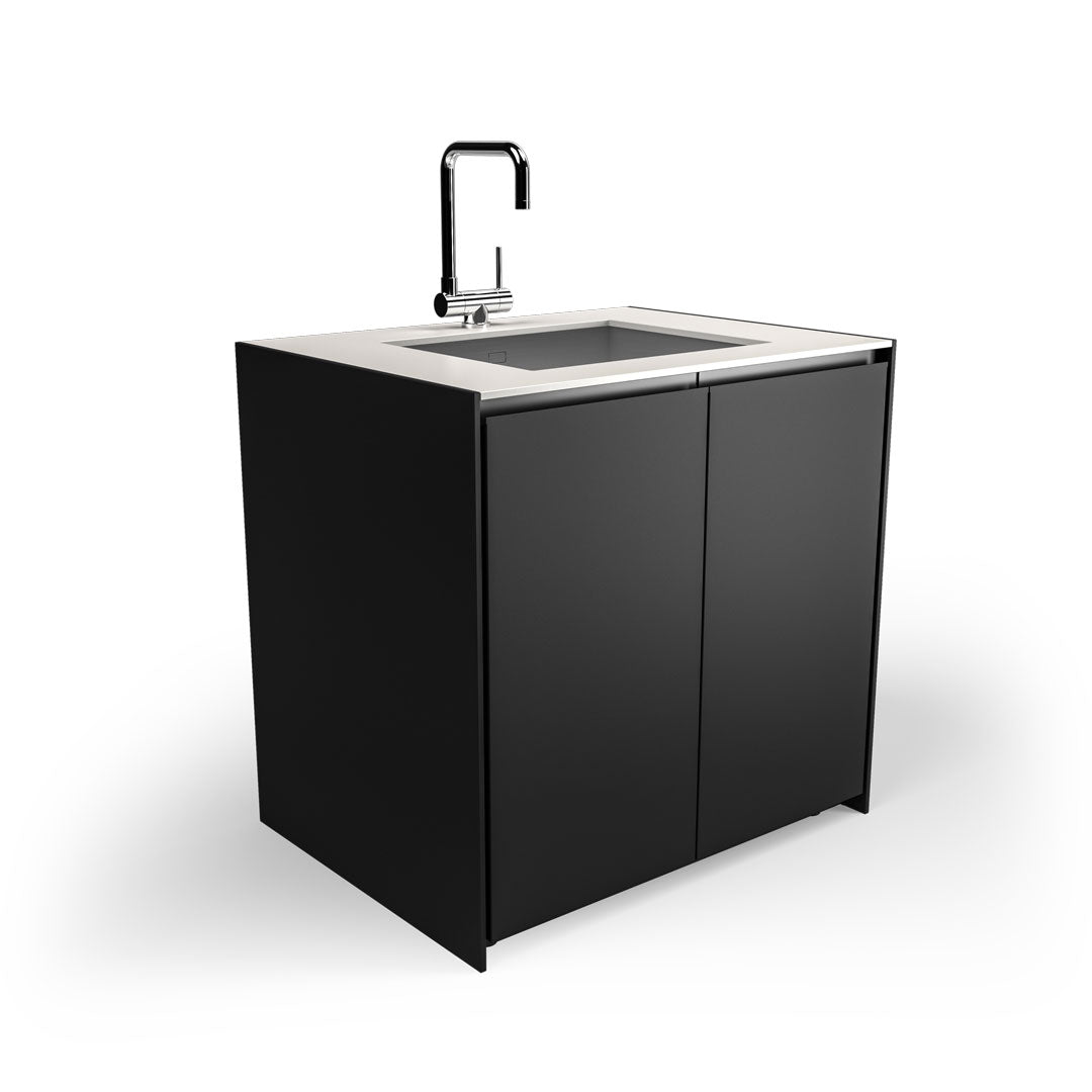 Fontana Ignes IGN-Aqua outdoor kitchen sink module with porcelain worktop