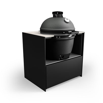 Porcelain stoneware worktop surrounding the Fontana Ignes IGN-Kamado module