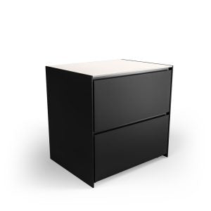 Fontana Ignes StoreDuo premium modular outdoor kitchen drawer unit with porcelain worktop