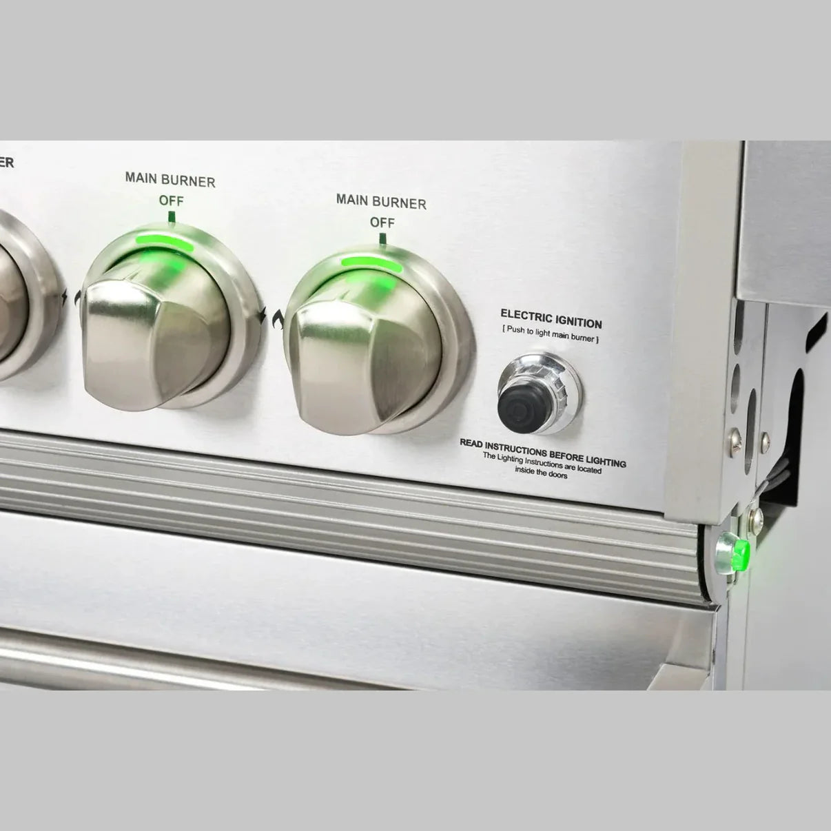 GrandPro 215 Crossray Grill 4B Outdoor Kitchen with Fridge