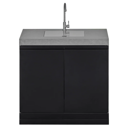 GrandPro 272 Crossray Grill 4 Burner Outdoor Kitchen with Sink