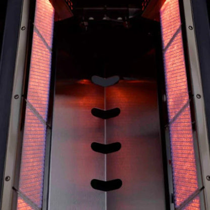 GrandPro 272 Crossray Grill 4 Burner Outdoor Kitchen with Sink