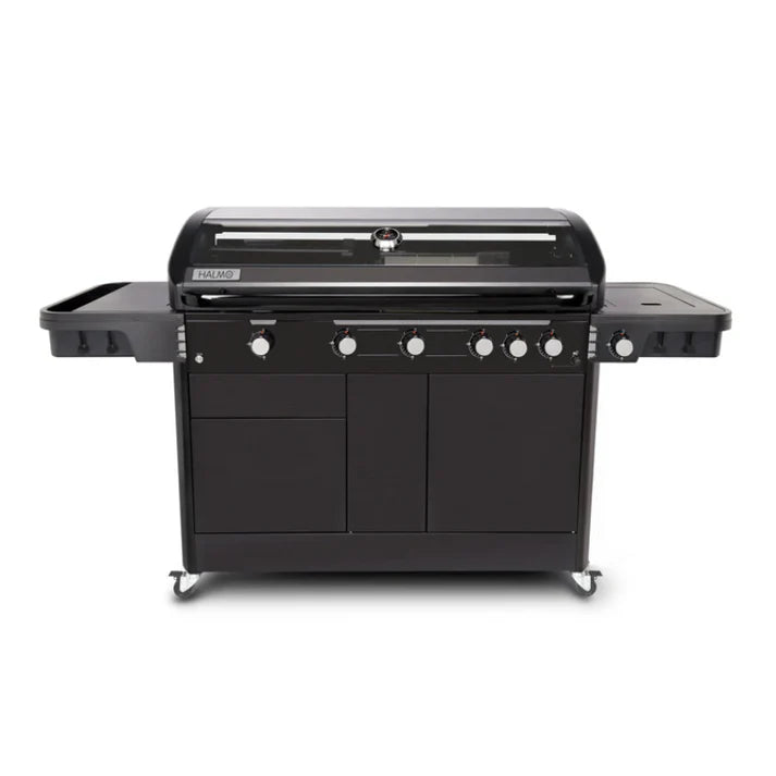 Halmo 6 Burner Premium Gas Barbecue Including Side Burner