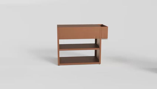 Barbecook Nestor Original Wood Barbecue – Corten Steel