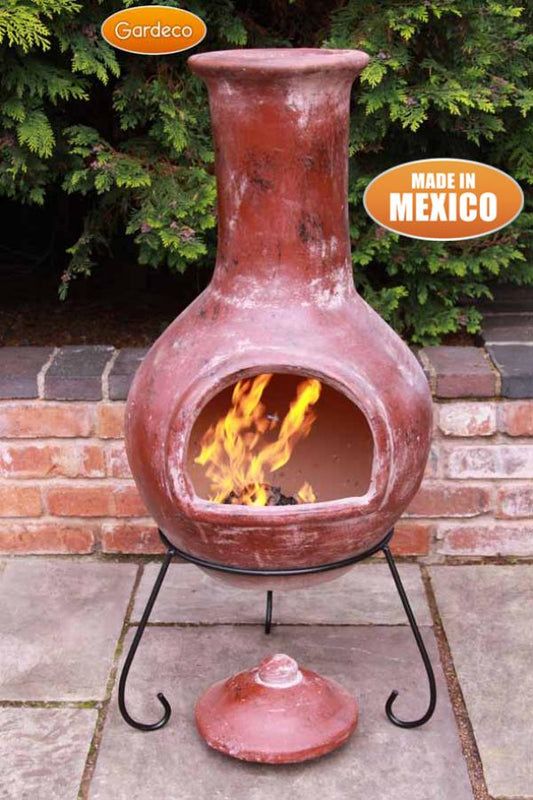 Gardeco Colima XL Mexican Chimenea Red