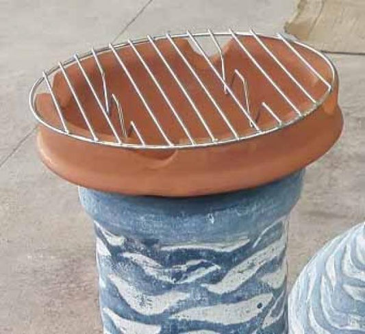 Gardeco Clay Cooking Crown For Chimeneas