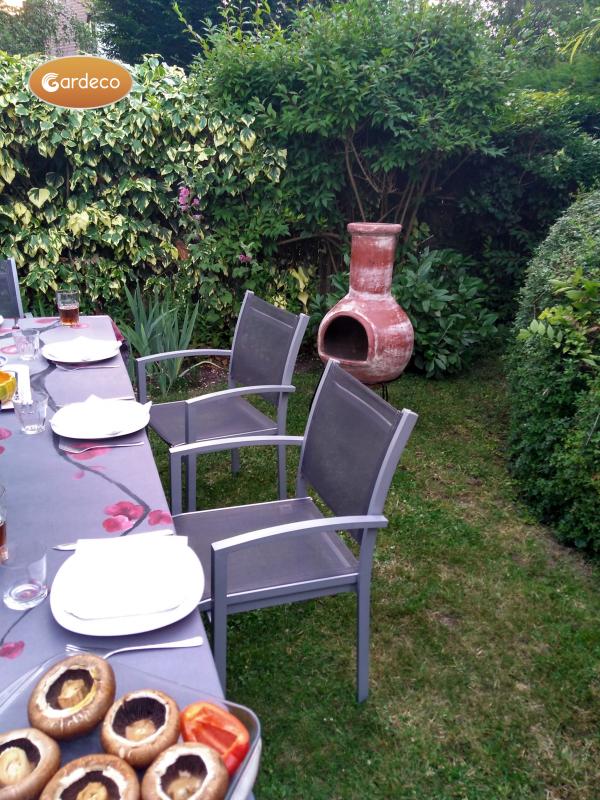 Gardeco Colima XL Mexican Chimenea Red