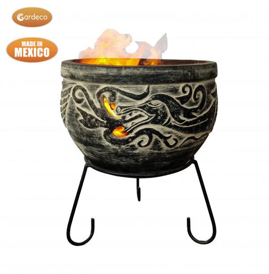 Gardeco WYND The Dragon Fire Pit Charcoal