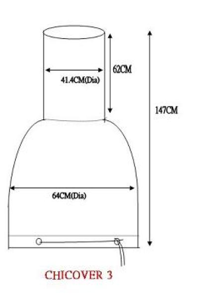 Gardeco Chimenea Cover XL