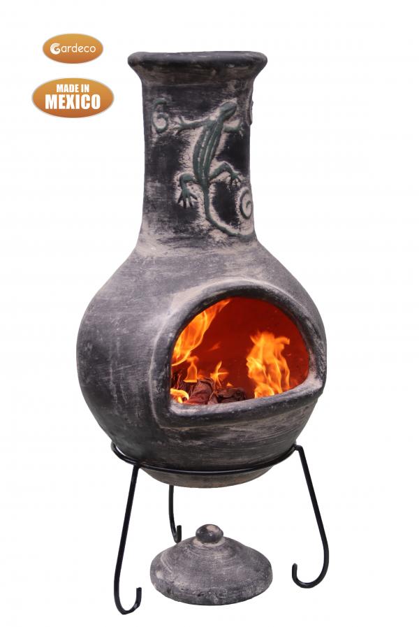 Gardeco XL Iguana Mex Chimenea Grey