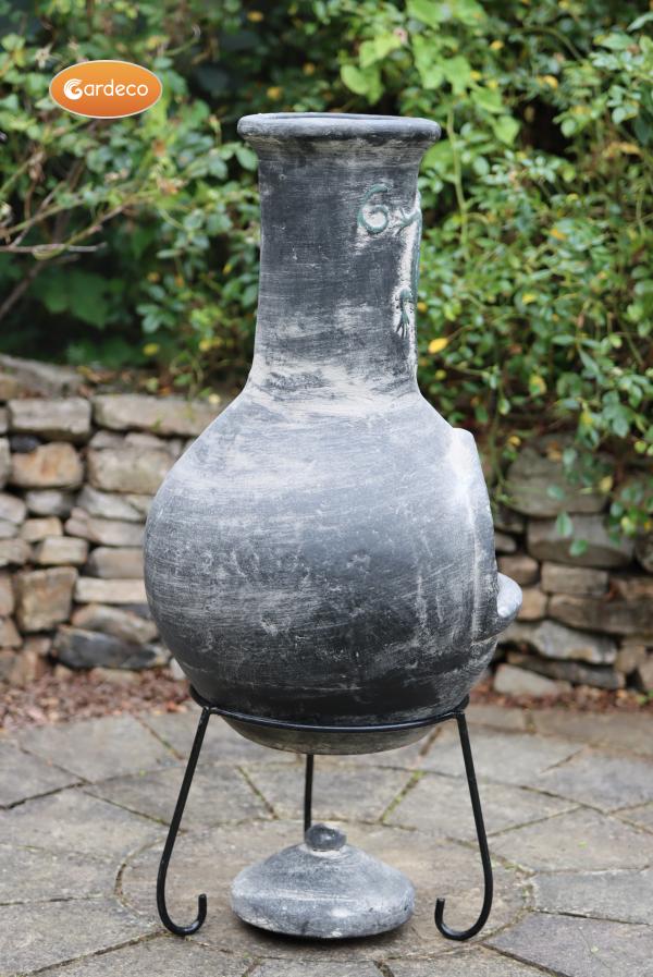 Gardeco XL Iguana Mex Chimenea Grey