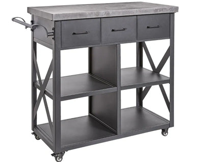 Atom Grills Premium Outdoor Serving Trolley