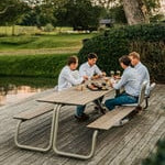 Wünder The Table Medium & Seat Low Bundle Outdoor Living