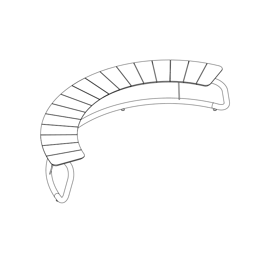 Wünder The Ring Bundle – Corten Steel Fire Bowl with The Bow Bench